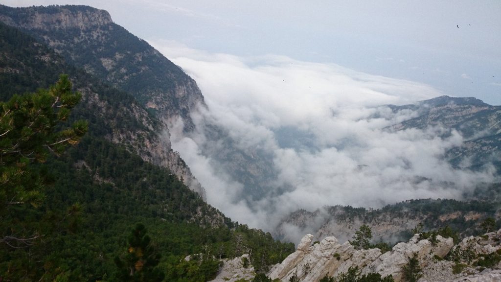 Όλυμπος Διαδρομή Ρέμα Ναούμ – Καζάνια – Πόρτες – Οροπέδιο Μουσών